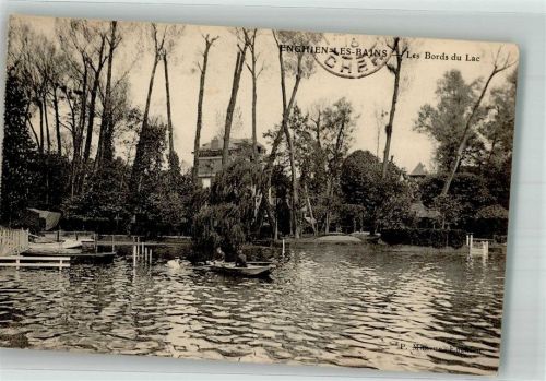 Enghien-les-Bains 1916 Les Bords du Lac
