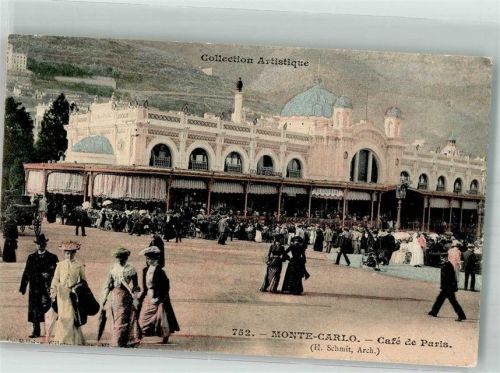 Monte Carlo 1904 Cafe de Paris