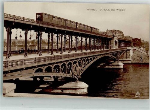 Paris Eisenbahn Viadukt de Passy