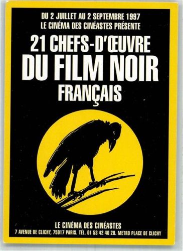 21 Meisterwerke des französischen Film Noir