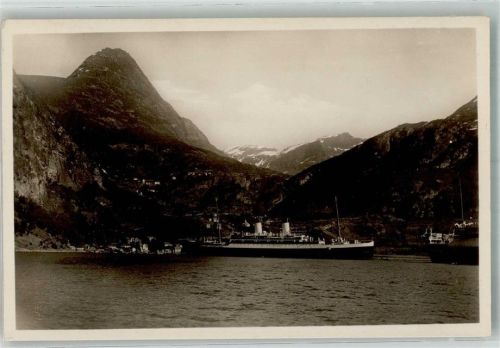 Geiranger Merok Dampfschiff