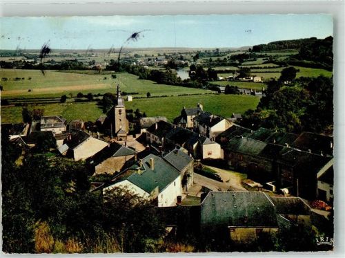 Florenville 1967 Fliegeraufnahme Vallée de la Semois Chassepierre