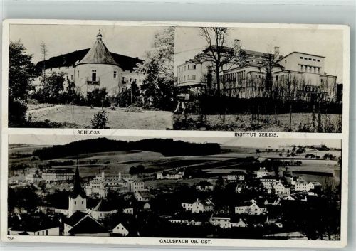Gallspach 1938 Schloss Institut Zeileis