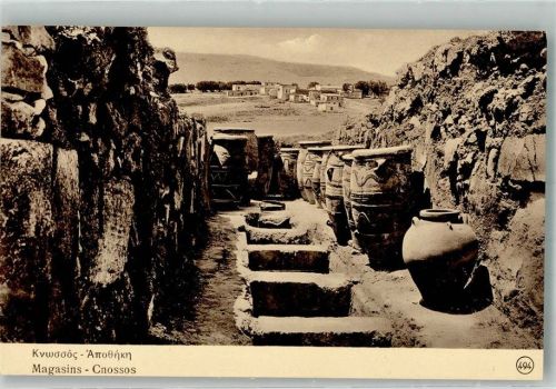 Knossos Denkmal Magazin Krüge