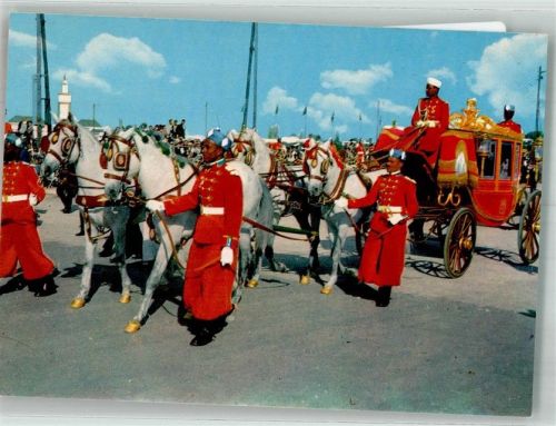 Casablanca Uniform Royal de parade Kutsche