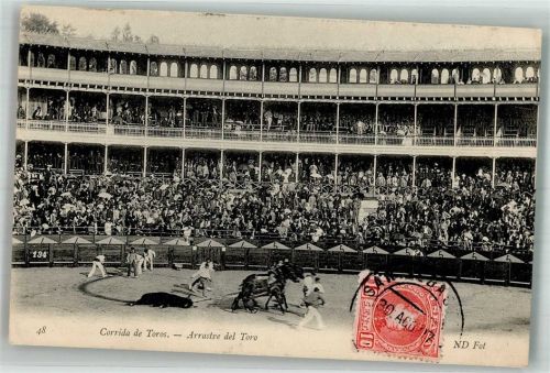 San Sebastian 1907 Striekampf Arena Marke bildseitig