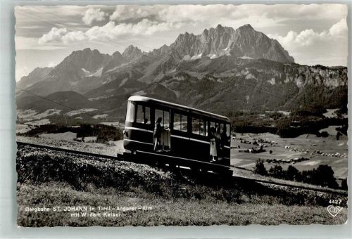 St. Johann 1958 Bergbahn Angerer Alm