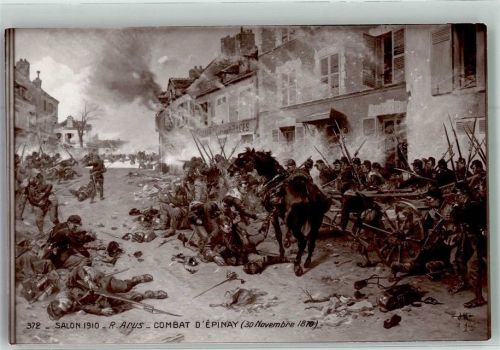 Epinay-sur-Seine sign. Arus R. Schlacht 30.11.1870