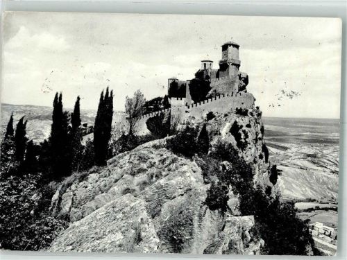 San Marino 1962 Burg Zweiter Turm Panorama
