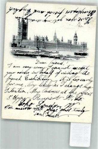 London 1900 Parlament