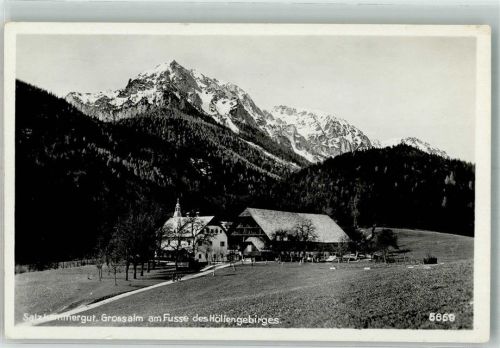 Altmünster 1933 Grossalm am Höllengebirge