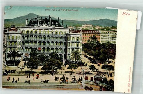 Nice Hotel des Angelais Jardin Public