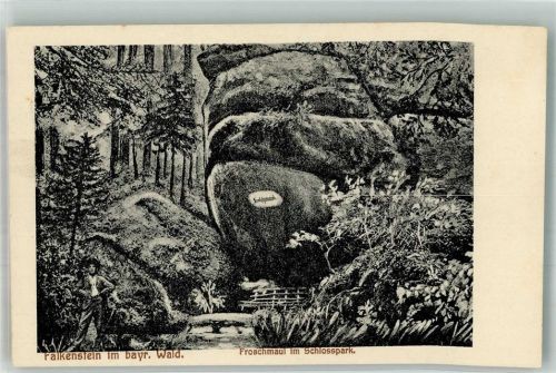 Falkenstein 1919 Froschmaul Schlosspark
