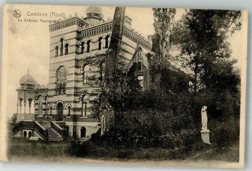 Comines 1915 Schloss Mauresque Feldpost WK I