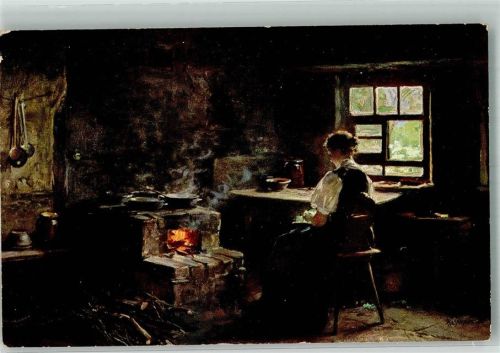 1914 Schwarzwälder Küche Serie VI No. 10