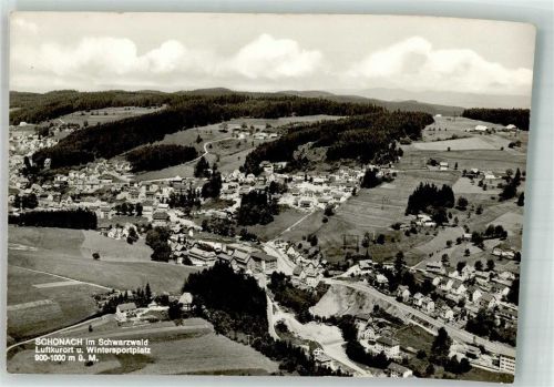Schonach Fliegeraufnahme
