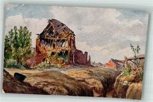 Beuvraignes 1916 Feldpost WK I III.Bayer.Inf. Div.