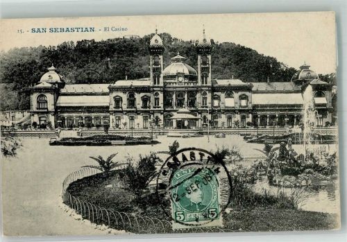 San Sebastian 1908 El Casino Marke bildseitig