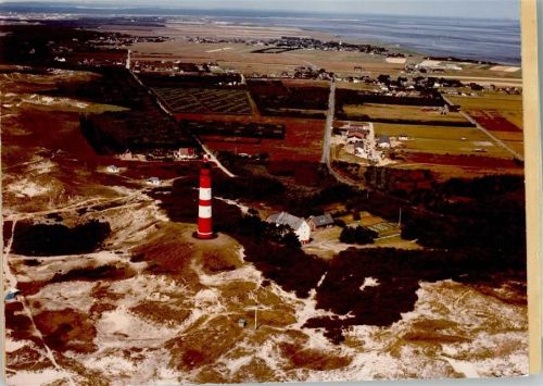 Süddorf Luftaufnahme mit Süddorf, Leuchtturm