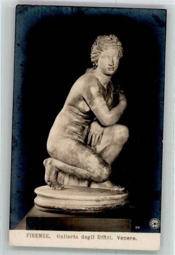 Firenze Skulptur der Venus in der Galleria degli Uffizi