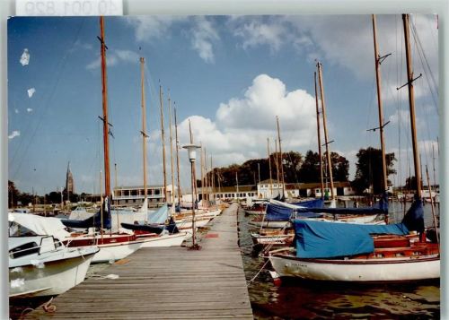 Schleswig Jachthafen Segelboote
