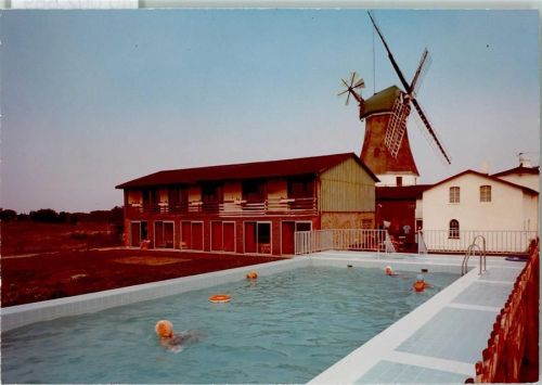 Westerholz Hotel Pension zur Ostsee-Windmühle Swimmingpool Windmühle