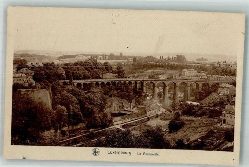 Luxembourg 1930 La Passerelle
