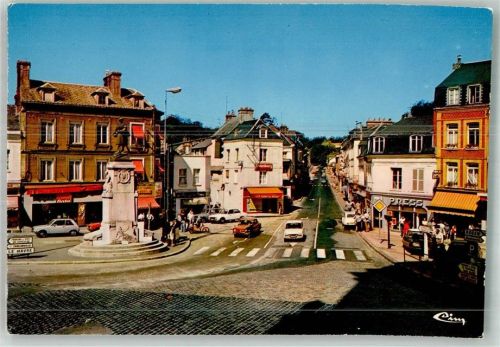 Bolbec Denkmal Auto Geschäft La Place Desgenetais