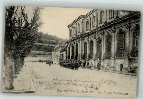 Saint-Mihiel Feldpost WK I Landw.Brig.Ers.Bat. 3. Komp. Bürgermeisteramt