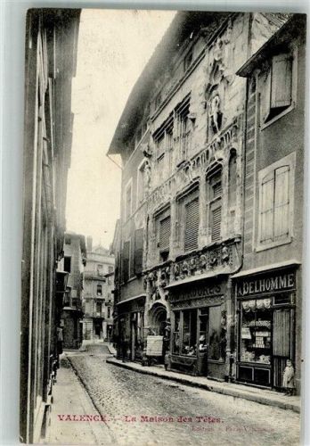 Valence 1905 Geschäft La maison des Tetes