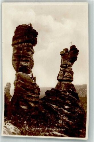 Rosenthal-Bielatal Herkulessäulen Felsen