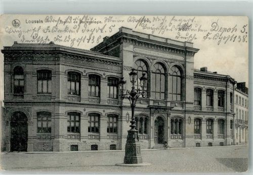 Loewen 1917 Institut de Bactériologie Feldpost WK I Bayer.Feldkn.Depot 6