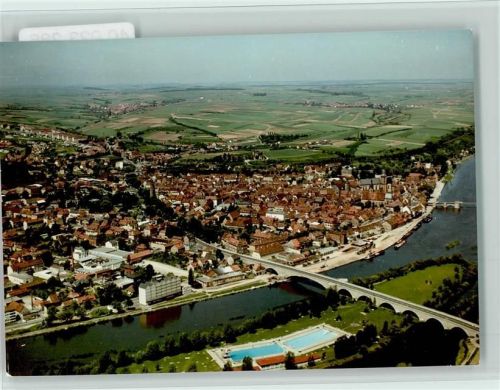 Kitzingen Luftaufnahme Freibad
