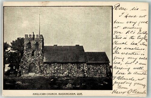 Quebec 1904 Kirche Buckingham