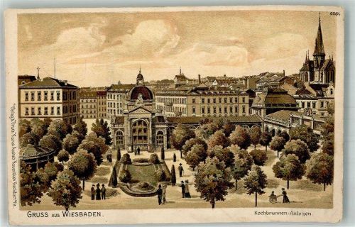 Wiesbaden Kochbrunnen Anlagen