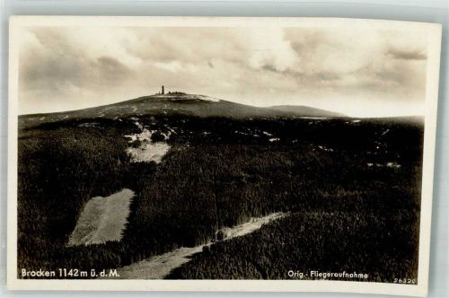 Brocken Fliegeraufnahme