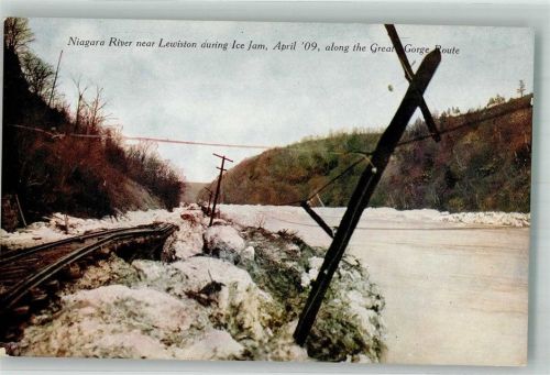 Niagara Falls Niagara River Ice Jam 1909