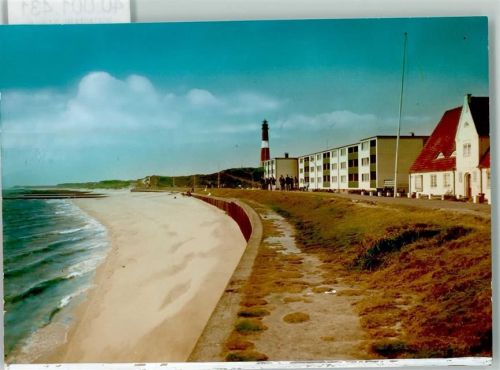 Kampen Am Sandstrand von Hörnum, Leuchtturm
