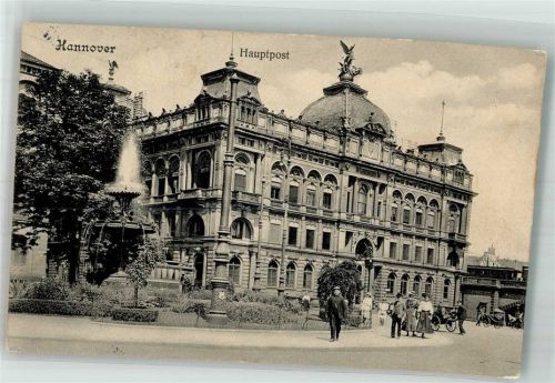 Hannover 1909 Postamt