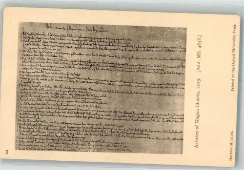 Die Magna Carta 1215 Grundstein für Rechtsstaatlichkeit und Freiheit