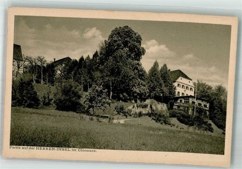Herrenchiemsee Villen in Gartenlandschaft Fotograf Felix Durner