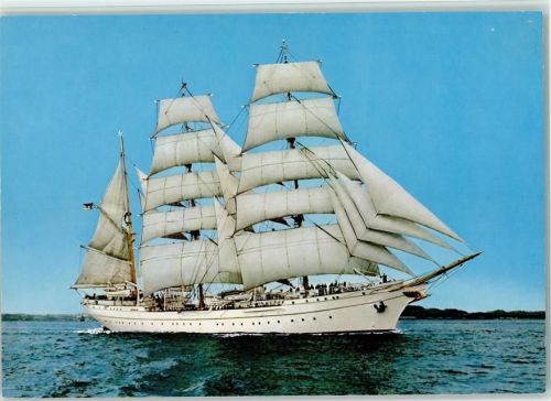 Kiel Riesenkarte Gorch Fock Segelschulschiff