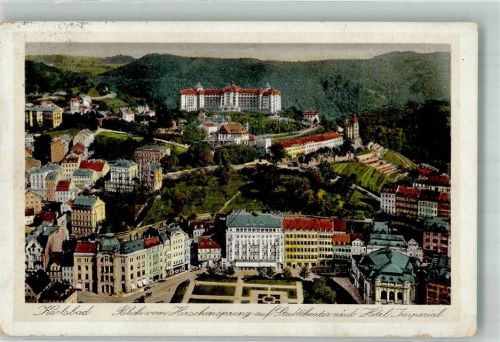 Karlovy Vary 1934 Hotel Imperial