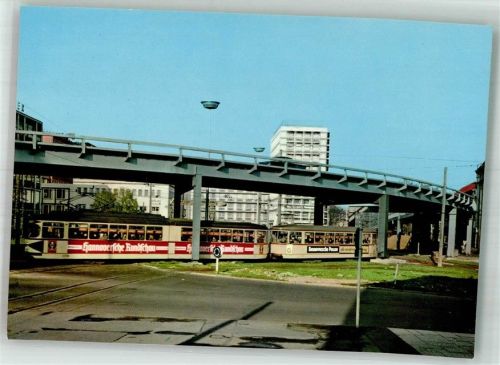 Hannover Stahlhochstraße über den Aegidientorplatz Straßenbahn