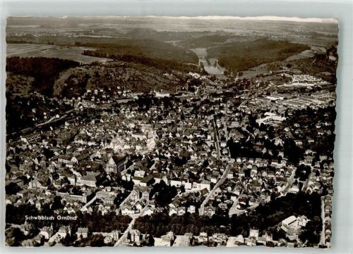 Schwäbisch Gmünd Fliegeraufnahme