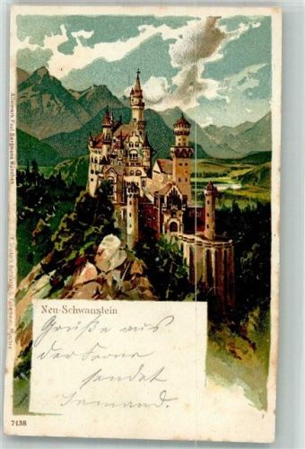 Hohenschwangau 1900 Neuschwanstein