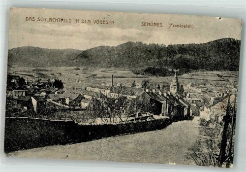 Senones 1915 Schlachtfeld Vogesen Feldpost WK I 39.Res.Div.