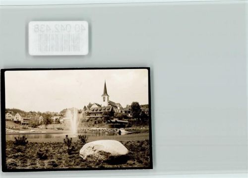 Schonach Bkick zur Kirche