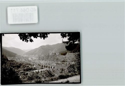 Hornberg Blick zum Viadukt