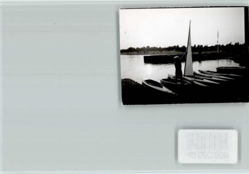 Garbsen Blauer See Segelboot